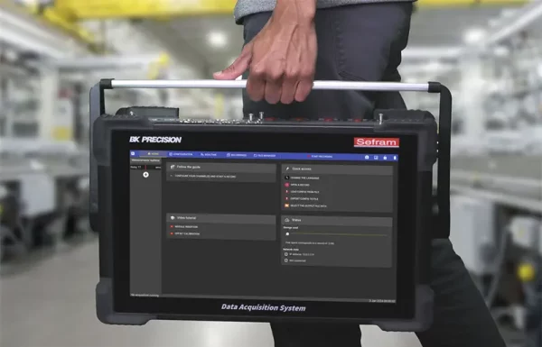 Field use portability with DAS1800 High Speed Data Acquisition Recorder